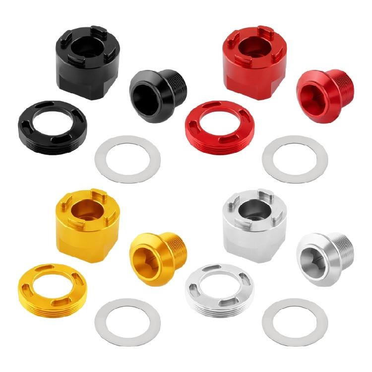 Light Weight Aluminum Crank Arm Cover Installation Tool Bicycles Crank Arm Bolt Tool Cycle Repair Bike Crank Arm Wrench