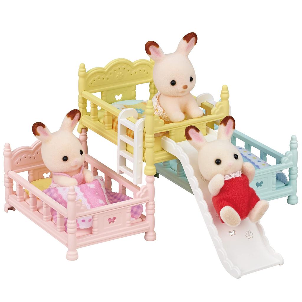 Sylvanian Families Furniture [Baby Bunk Bed] Ka-219 ST Mark, Ages 3 and Up, Toy Dollhouse, Sylvanian Families, EPOCH