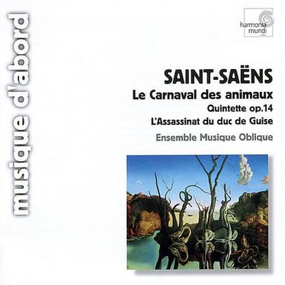 CD CAMILLE SAINT-SAËNS, ENSEMBLE MUSIQ - Le Carnaval Des Animaux  (Quintette HMA1951472 Harmonia Mundi 2000 Japan Classical Used
