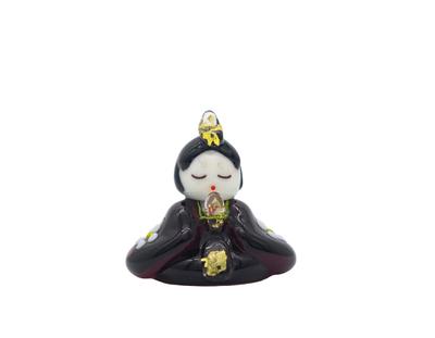 Glass Square Cute Glass Hina Doll Large Empress