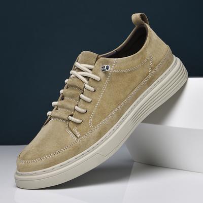 Zapatos Casuales de Moda para Hombre para Exteriores Piel de Vaca Suaves Zapatillas de Hombre Nueva Llegada Calzado para Caminar para Hombre Cuero Gamuzado Zapatos Formales de Negocios