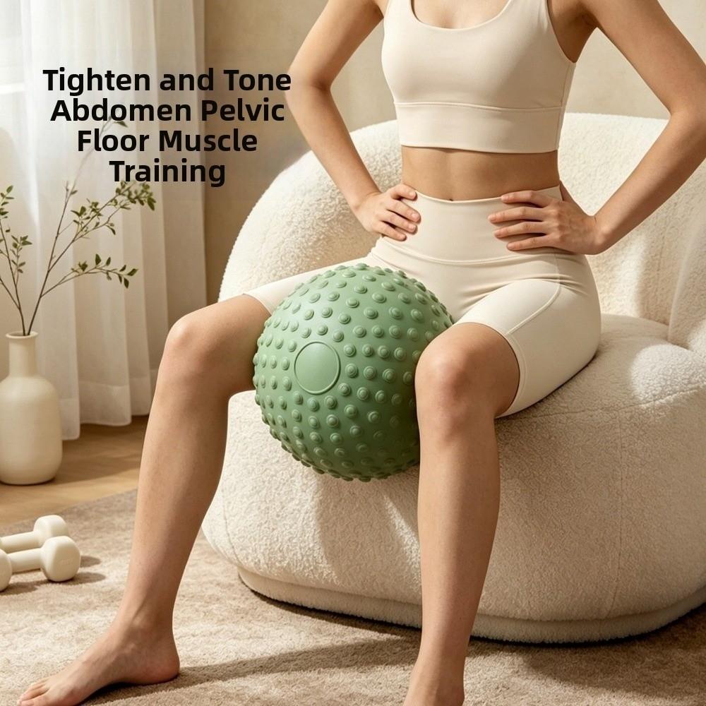 PVC Fitness Yoga Ball Thickening Massage Ball Household Abdominal Pressure Ball Women