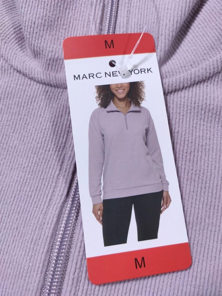 Marc New York Sweater Adult Medium Light Purple Quarter Zip Pullover Shirt Women Unisex T-Shirt XXL
