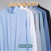 Neues Qualitäts Anti-Falten Herrenhemd Langarm Business Hemden für Herren Slim Fit Camisa Social Business Weiß Bürohemd 4XL 5XL