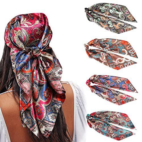 Silk Square Scarves 90 Square Scarves Headscarves Printed Silk Scarves Spot Single Price