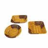 Handwoven Rattan Basket Multi-purpose Storage Tray New Wicker Basket  For Kitchen Organizer