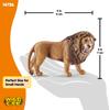 Schleich Wildlife Lion Ages Realistic Animal Toy 14726 (Roaring) Figurine, 3+,