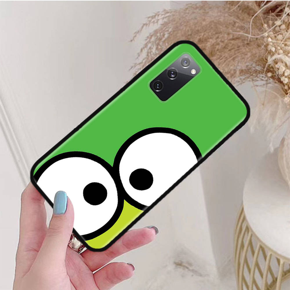 Black Case for Xiaomi Poco X6 X4 M5 M6 F5 F6 C65 C55 C50 C51 C40 Pro Redmi 14C A3X 13C 12C 11T 10A 9C Note 7 6 8A Plus L-17 Lovely Keroppi