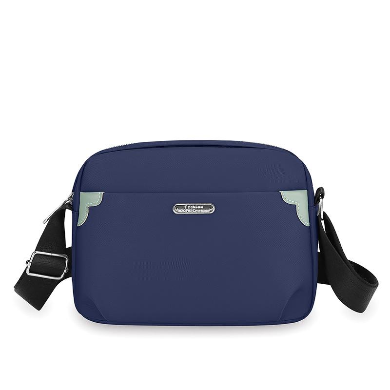 Women's Crossbody Bag Simple Single Shoulder Bag Lightweight Nylon Casual Bag