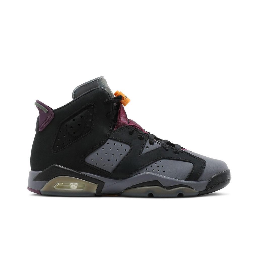 Air Jordan 6 Retro Grade School 'Bordeaux' (Unisex) Black / Light Graphite / Dark Grey / Bordeaux Kids' Basketball Shoes 384665 063