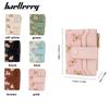 Women's Cross-Border Multi-Card Wallet - Short Buckle Print Coin Purse and Card Holder.