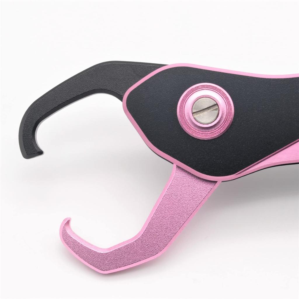 1091 Fish Aluminum Fish Catcher (Iregui) Grip, Ultra-Lightweight (Sakura Pink)