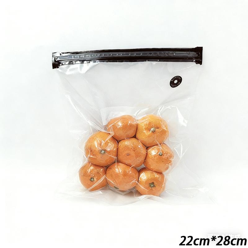 Reusable Vacuum Sealer Bags With Ziplock Bpa-Free Food Storage Bags For Sous Vide Meal Prep And Freezer