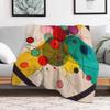 KANDINSKY HD Circles In a Circle Art Throw Blanket Flannel Fleece Soft Warm Throw Blanket