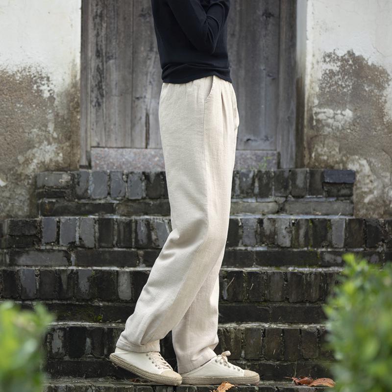 Women's Winter Slimming Quilted Linen Lantern Pants - Thickened Warm Casual Long Pants