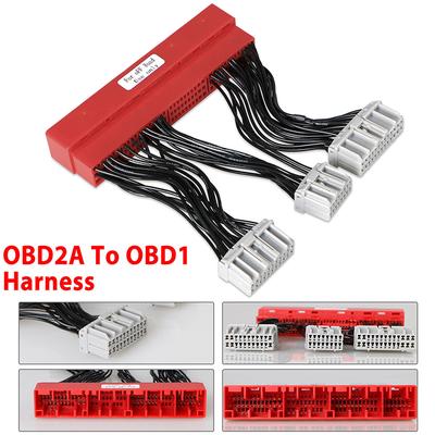 Civic Accord Acura için Obd2A'dan Obd1'e Dönüşüm Ecu Jumper Kablo Demeti Adaptörü