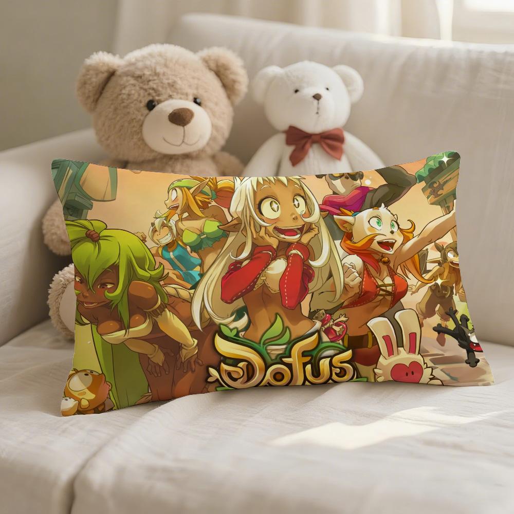 Game D-DOFUS Pillow Case Suitable For All Seasons Home Decoration Cushion Cover Suitable For Livingroom Bedroom Sofa