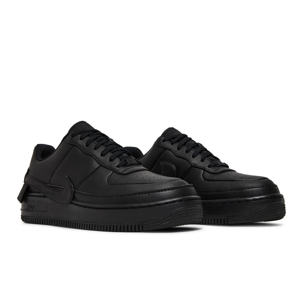 Nike Womens Air Force 1 Jester XX 'Black' (women's sizes) Black / Black-Black Skateboard Shoes AO1220 001