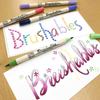 Kuretake Pen ZIG MS Brushables Vivid Water-Based MS-7700/6VVI