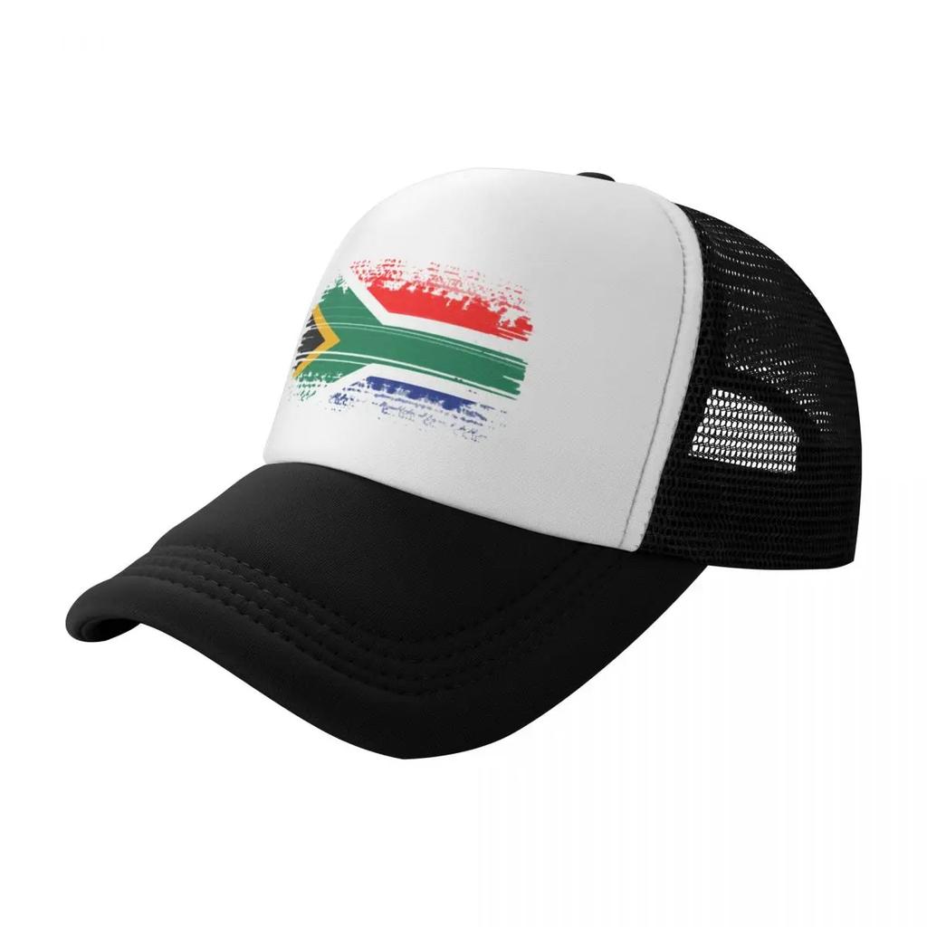 Artistic Flag of South Africa Baseball Cap Golf Hat Genuine Trucker Cap Visor Womens Golf Clothing Mens