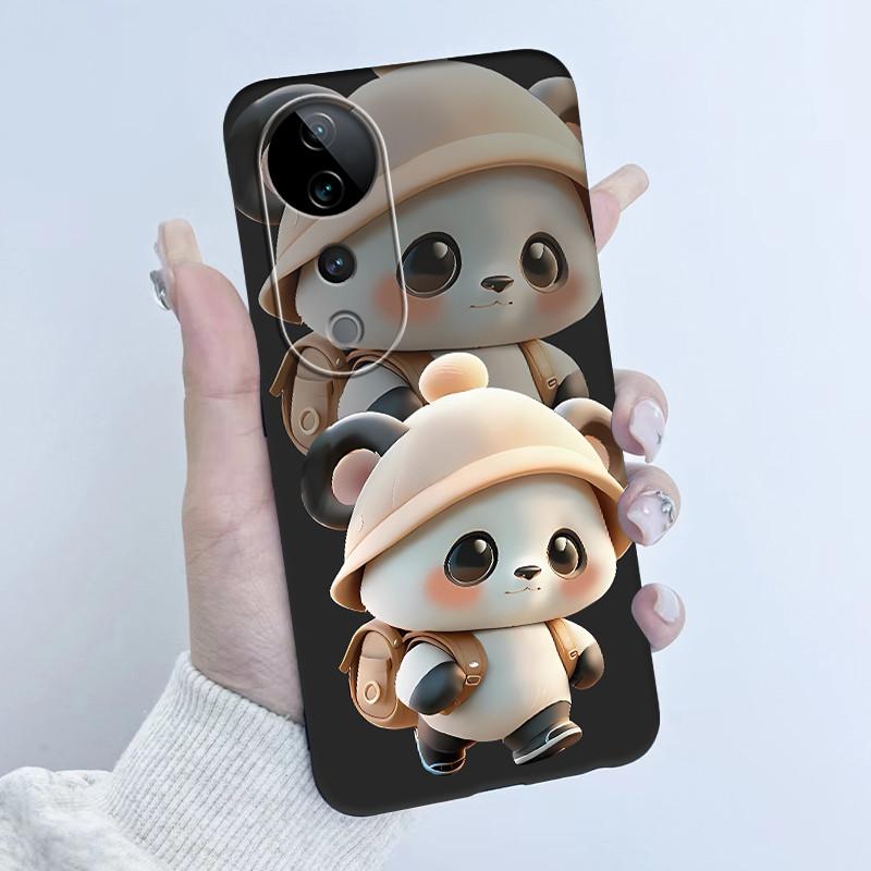 

For Vivo V40 5G Case Cute Astronaut Panda Back Covers TPU Soft Silicone Phone Cases For Vivo V40 V2348 V 40 Pro Fundas Coque Vivo V40 Pro 5G