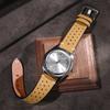 20mm 22mm Quick Release Leather Watch Band Breathable Perforated Strap for Men Women for Huawei Watch Fit 3 Straps with Pins