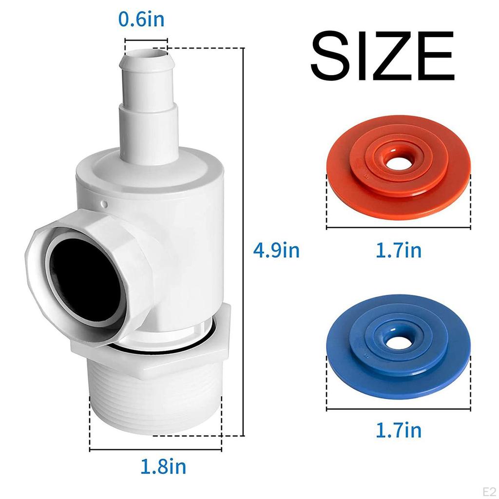 Wall Fitting Connector Assembly ,9-100-9001 for Swimming Pool Clean, and SPA Replacement
