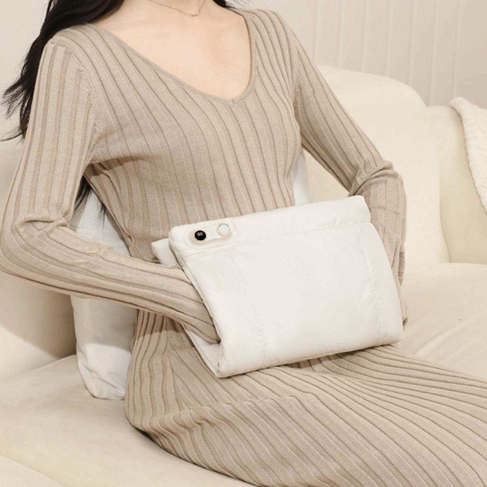 

Double Sided Heating Portable Warmer Adjustable Temperature Fast Thermal Warmer Outdoor Activities белый