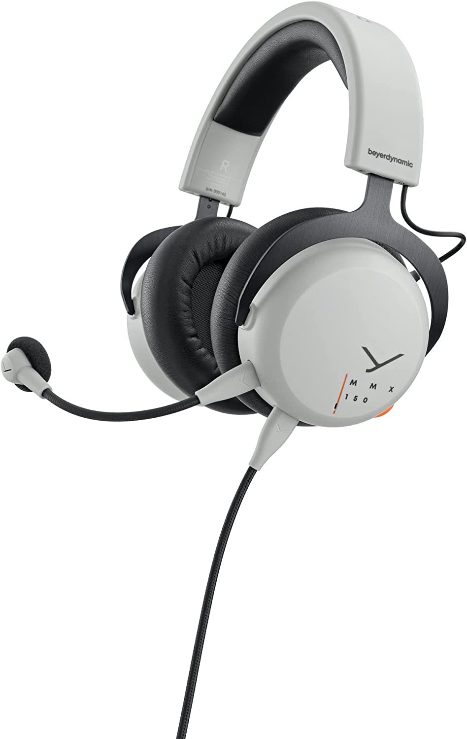 

сіра ігрова гарнітура beyerdynamic MMX 150 сірий колір