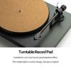 12in Record Pad Soft Cork Anti-Static Vinyl Mat Turntable Slipmat Pad Diameter 297mm Audio Controller Phonograph Accessories
