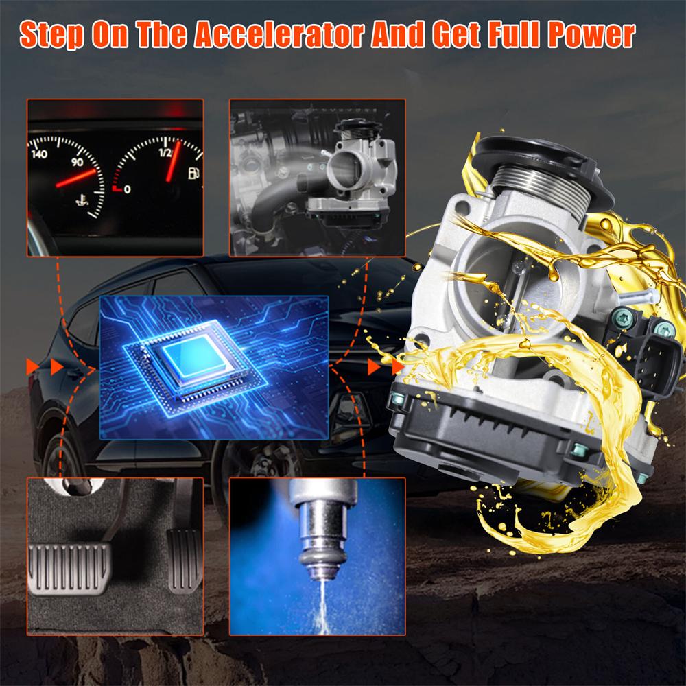 Throttle Body For Chevrolet Matiz 2011-2015 1.0L M200, Spark 2011 1.2L 96439960