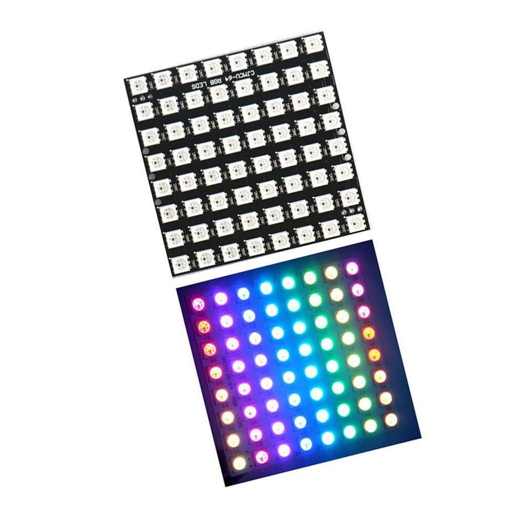 W 812B 8x8 64-Bit Full Color 5050 RGB LED For Matrix Panel Light for Arduino