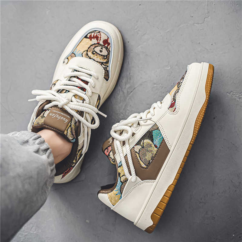 Fashion Without Heels Parkour Khaki Men's Sneakers Casual Volleyball Men's Shoes Men Sport Sport Hypebeast Ternis Tenis Baskette