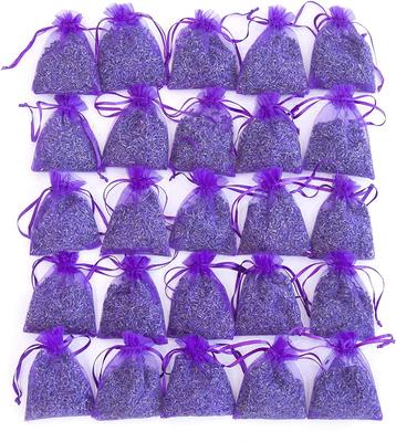 Bag Of 25 Sachets Dried Lavender Flower Lavender Sachets For Drawers And Closets