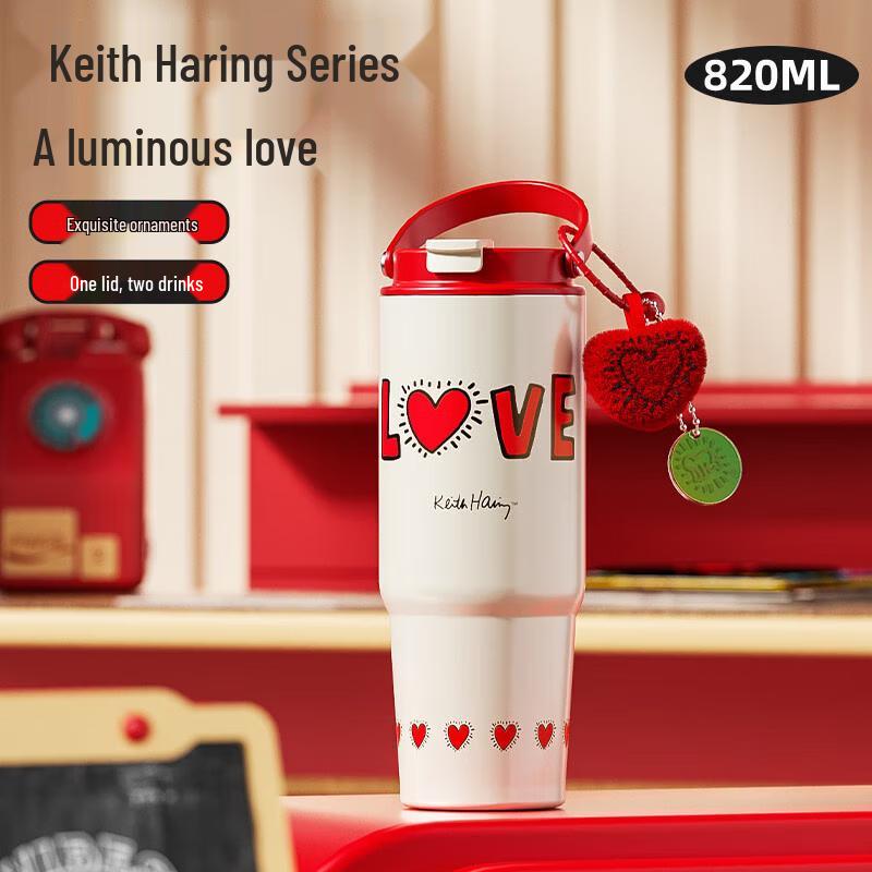 Geni Keith Haring 820ml Insulated Mug