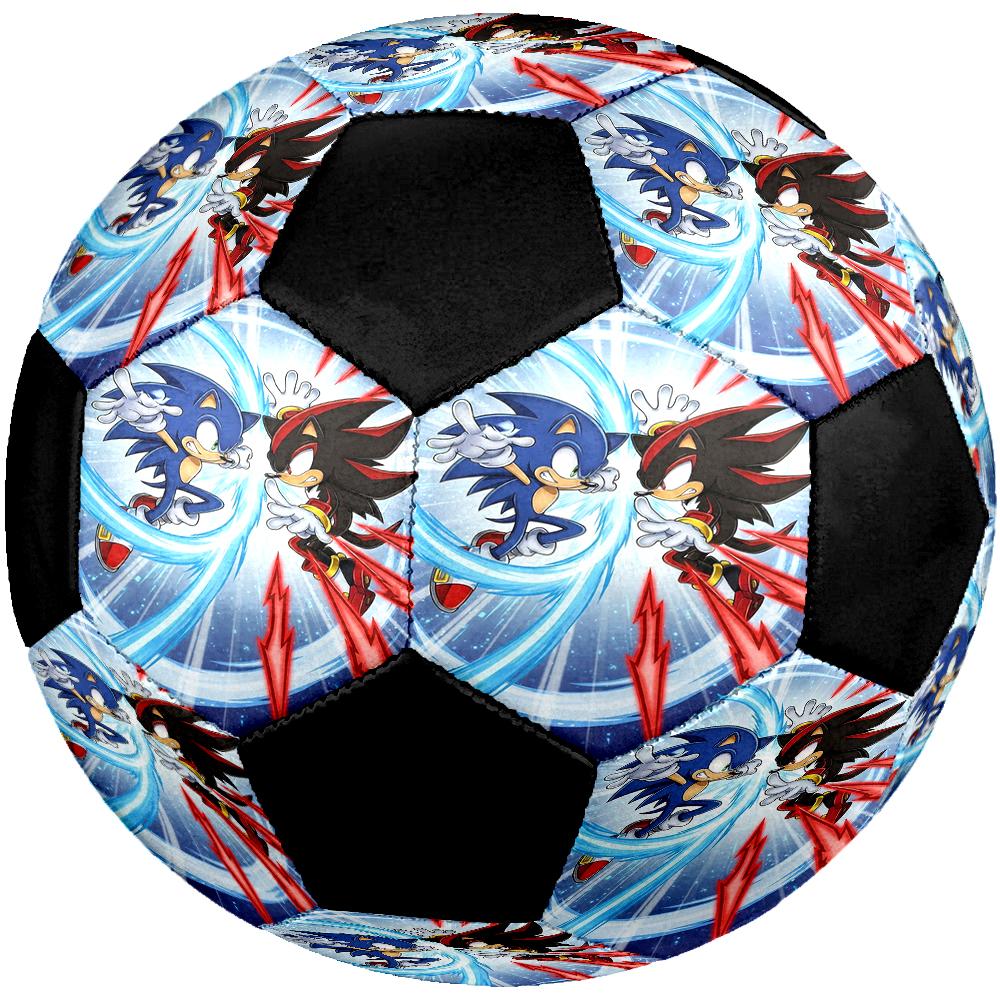 Sonic Theme Size 5 Soccer Ball, Suitable for Both Indoor and Outdoor Matches, a Gift Suitable for Everyone.