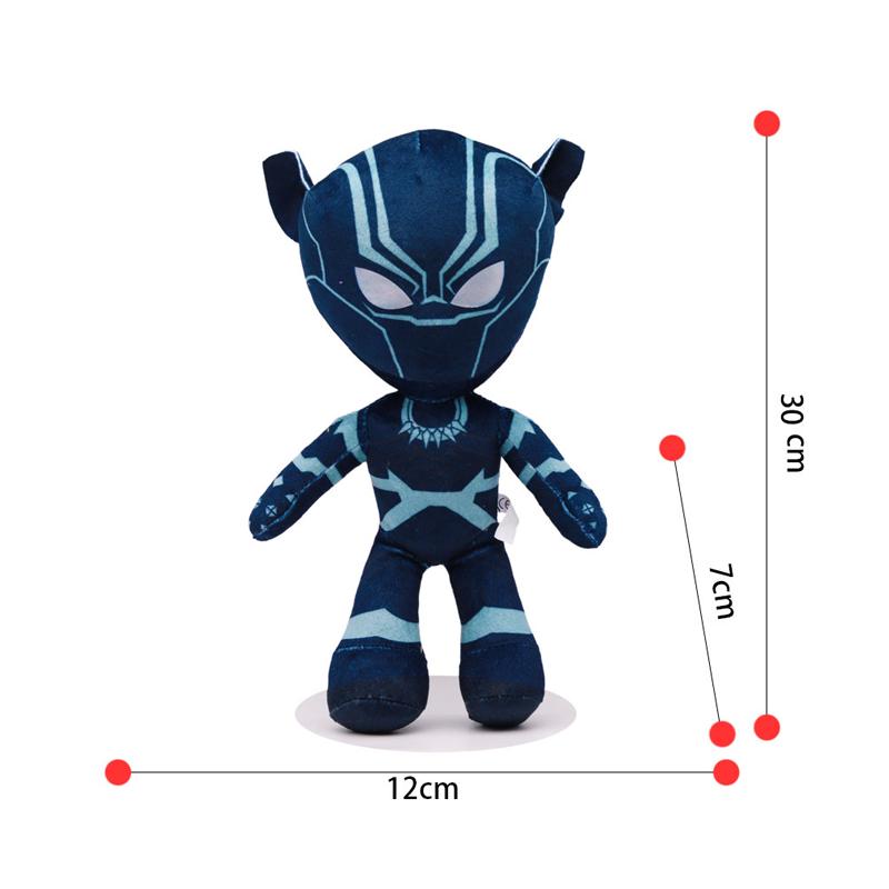 30cm Marvel Spiderman Plush Toy Soft Stuffed Cartoon Stuffeds Dolls Large Plushs Boy Cloth Dolls Pillow Kids Christmas Gift