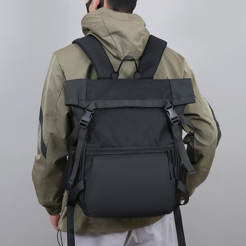 Schoolbag new large-capacity leisure schoolbag off-campus training wear-resistant backpack business travel waterproof commuter computer backpack
