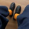 Academy Style Retro Leather Shoes Little White Shoes Couple Summer Round Head Sports Shoes Men'S And Women'S Trendy Commuter Casual Board Shoes