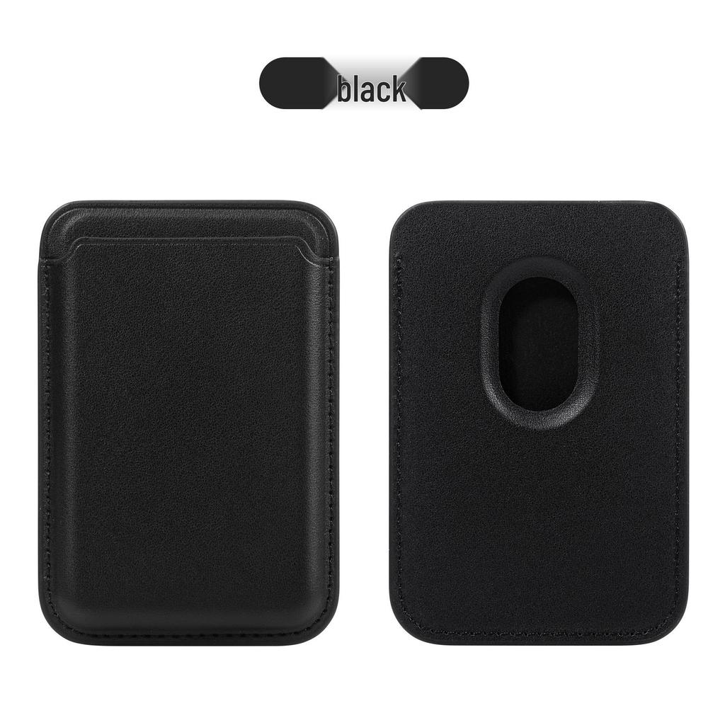 MagSafe Compatible Magnetic Leather Card Holder for iPhone 17/17 Pro