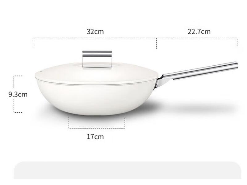 Deshilon 32cm Pure Titanium Non-stick Pan