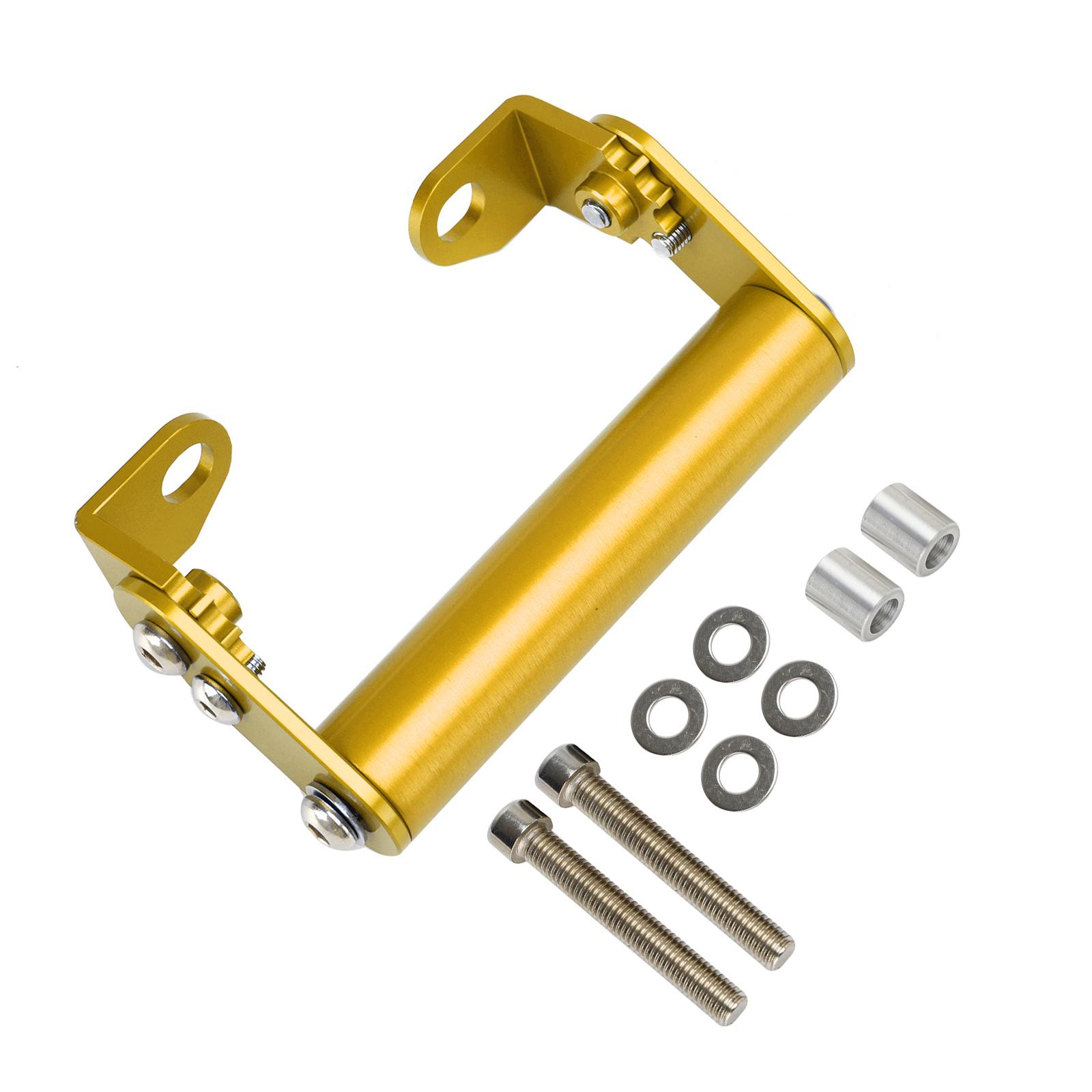 

Phone Navigation Bracket Gps Extend Bracket 22Mm Gold For Motorbike Motocycle