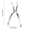 Curved Tip Chicken Claw Deboning Forcep 304 Stainless Steel Chicken Bone Scissors  Poultry