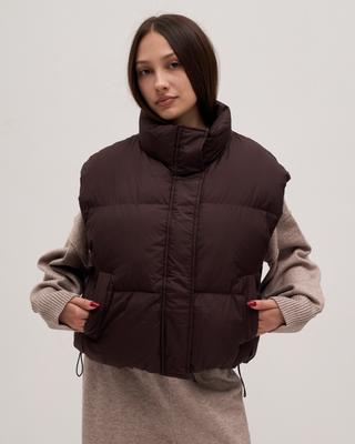 Жилет HAIZIYUAN 80221 M Шоколад