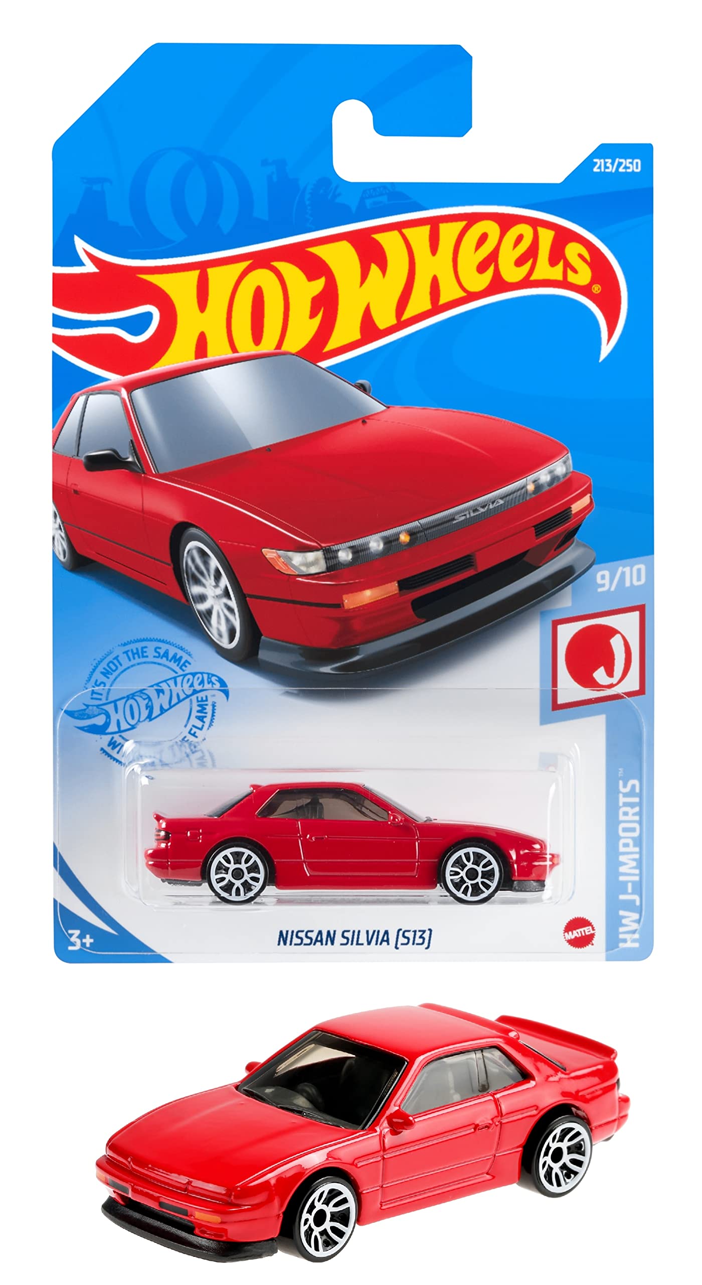 

Hot Wheels Базовая Машина Nissan Silvia HBP04 Красный [S13]