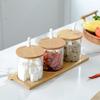 Condiment Bottle Organizer Seasoning Jar for
