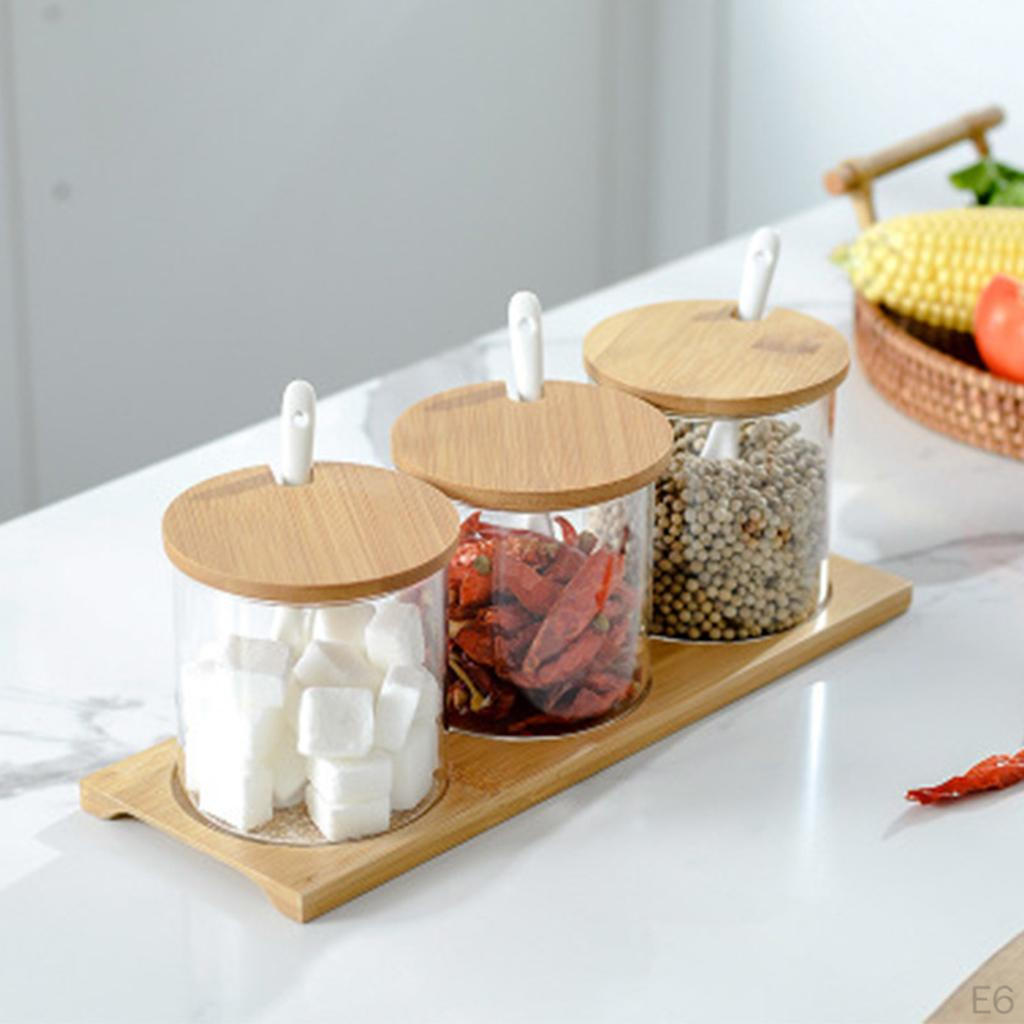 Condiment Bottle Organizer Seasoning Jar for