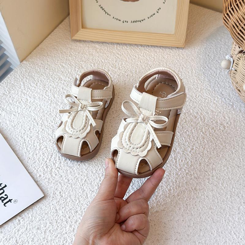 New Style Shoes - Buckle Soft-soled Anti-slip Girls' Sandals for Learning To Walk