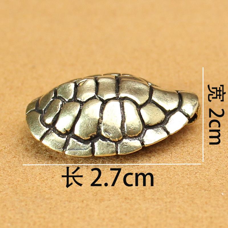 

Массивная настоящая латунь богатый мир ручка божественное животное панцирь черепахи благоприятный мужчины и женщины носят брелок-подвеску