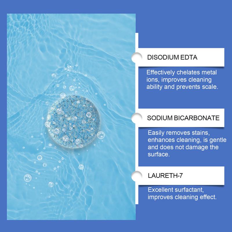 Car Concentrated Clean Tablets Windshield Concentrated Fluid Tablet Washer Tablets Solid Wiper Fluid Car Cleaner Effervescent